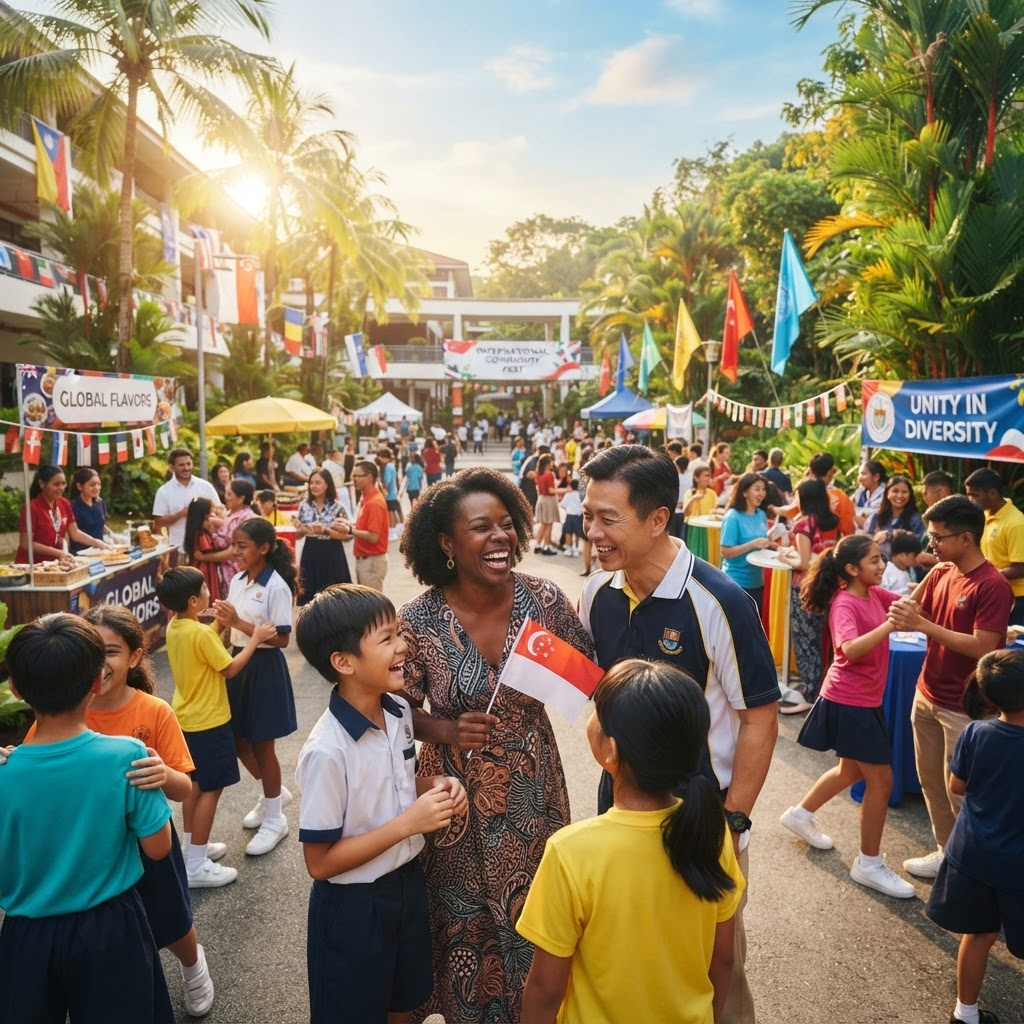 The Rafflesia community gathered at a campus event
